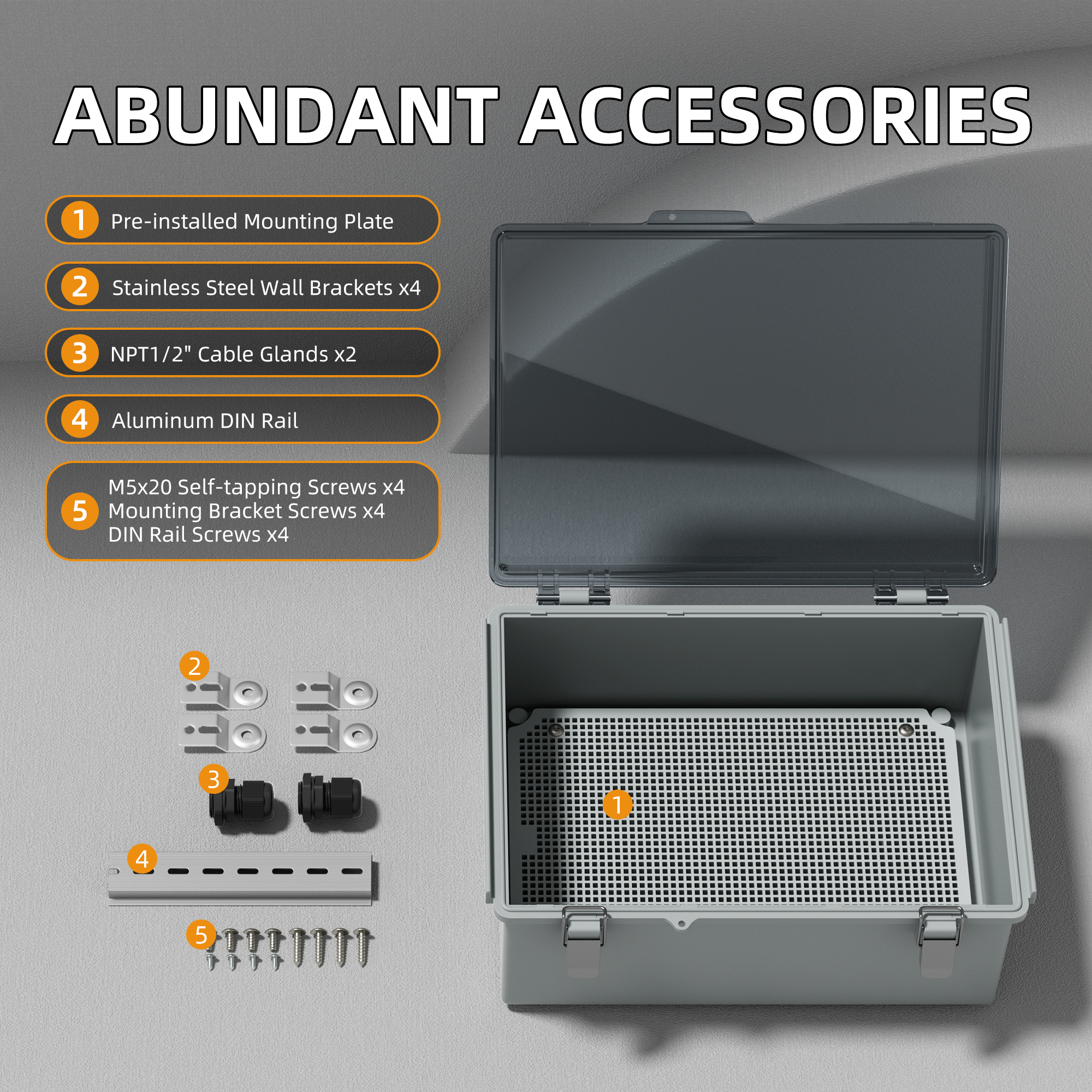 Clear Electrical Enclosure Box - Outdoor Power Board Box のレビューと価格