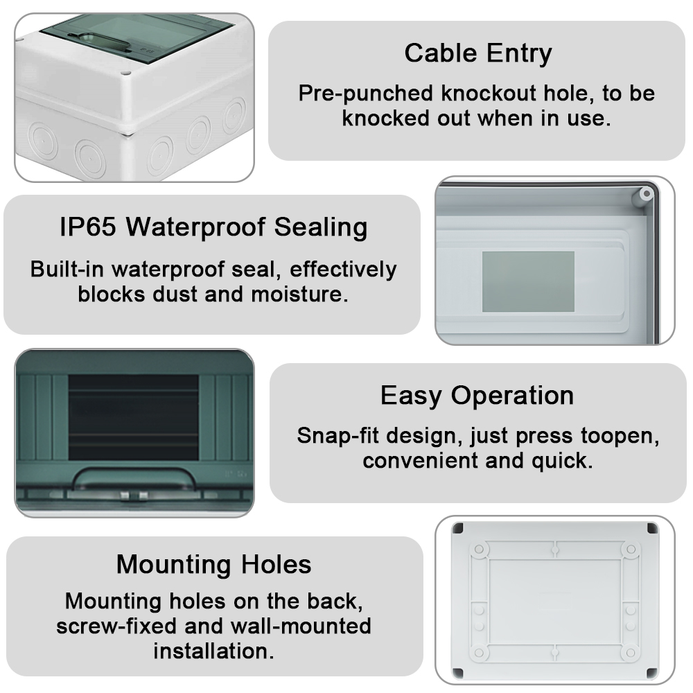 New HT 2/5/8/12/15/18/24 WAY S - Outdoor Power Board Box のレビューと価格