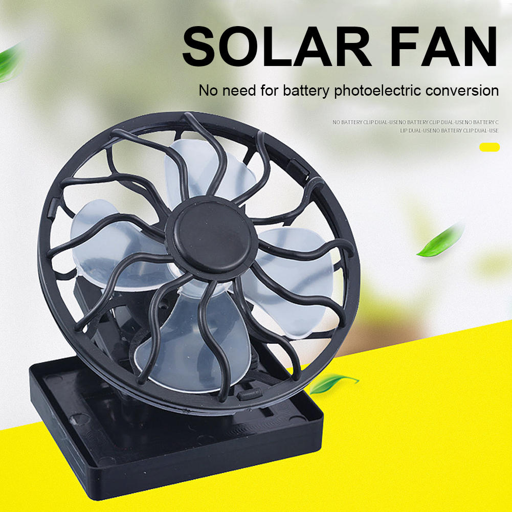 Solar Power Mini Clip Fan Clip - Outdoor Power Timer のレビューと価格