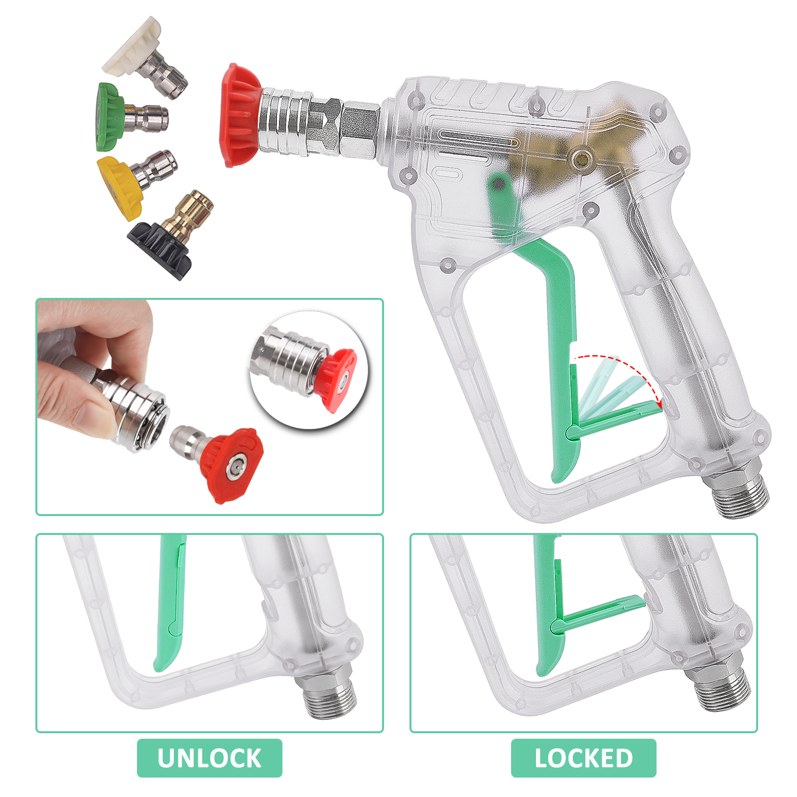 Pressure Washer Gun Kit - Conv - Pressure Washer Electric のレビューと価格