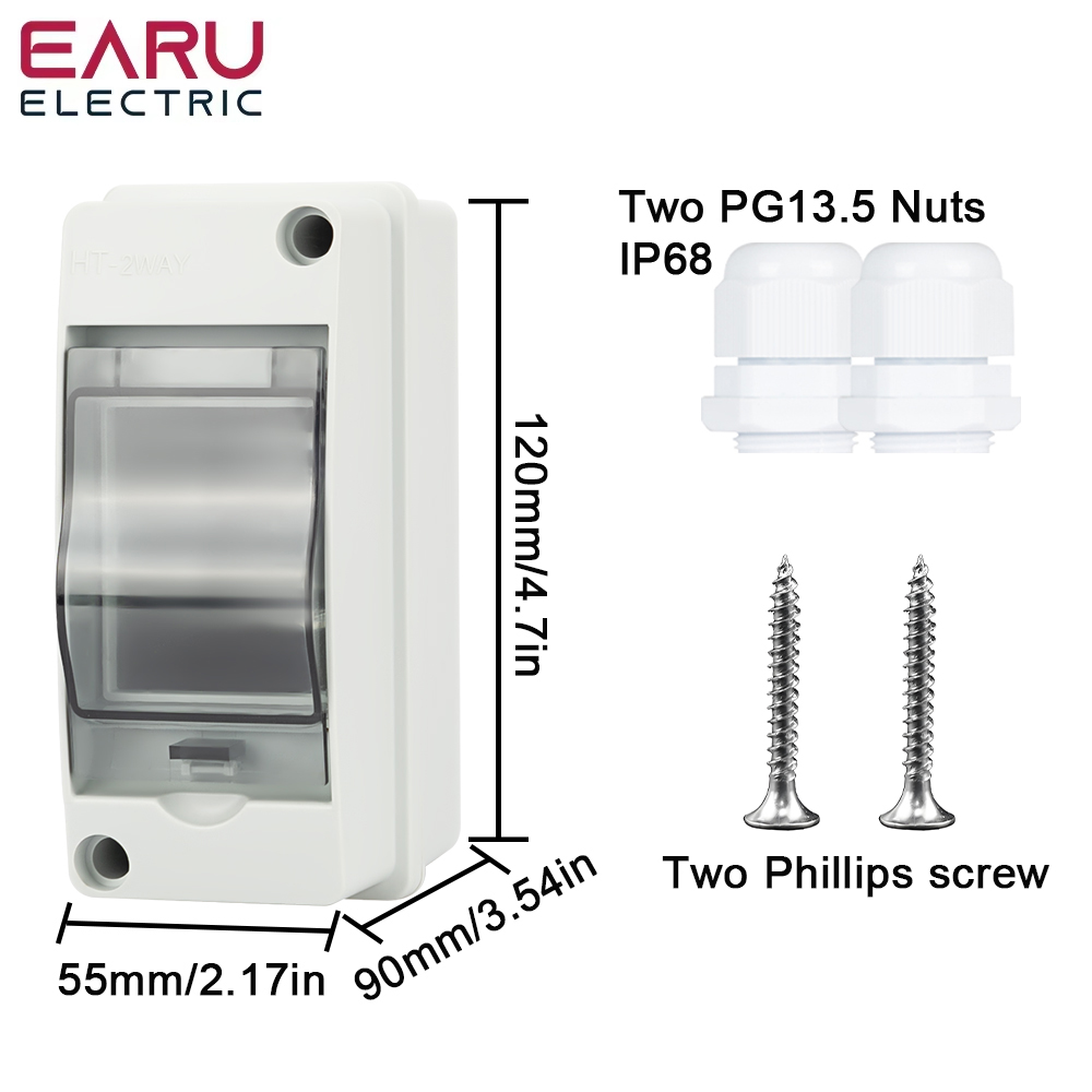 HT-2 IP65 Waterproof Distribut - Outdoor Power Board Box のレビューと価格