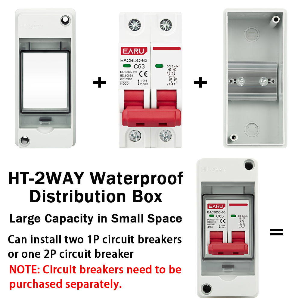 HT-2 IP65 Waterproof Distribut - Outdoor Power Board Box のレビューと価格