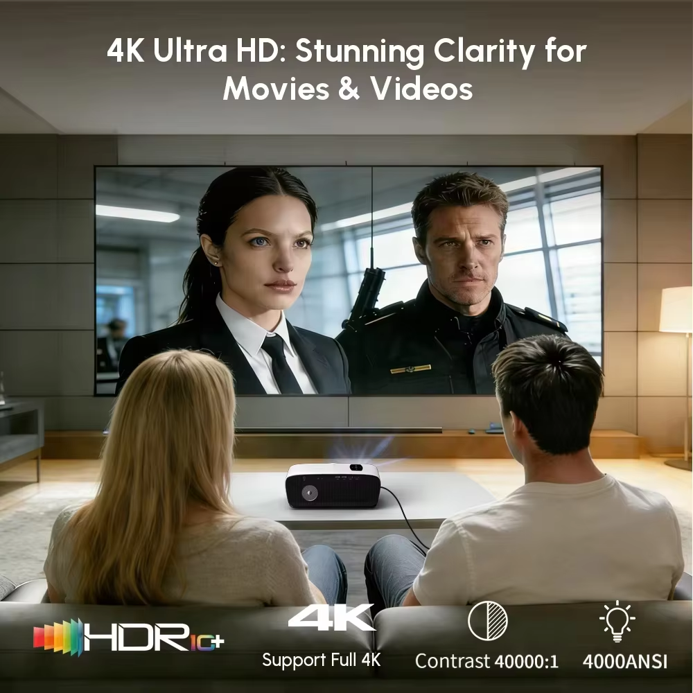 New 4k Projector Auto Focus Da - Outdoor Power Products のレビューと価格